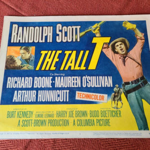 The Tall T 1957 Western Lobby Cards