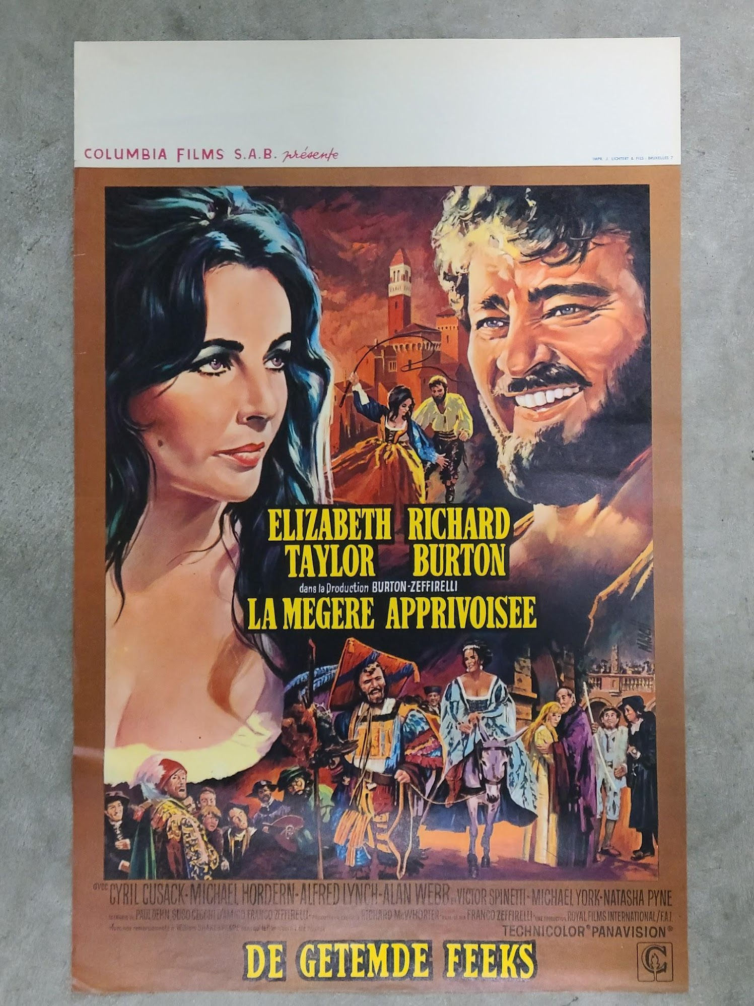 The Taming Of The Shrew 1967 Belgium