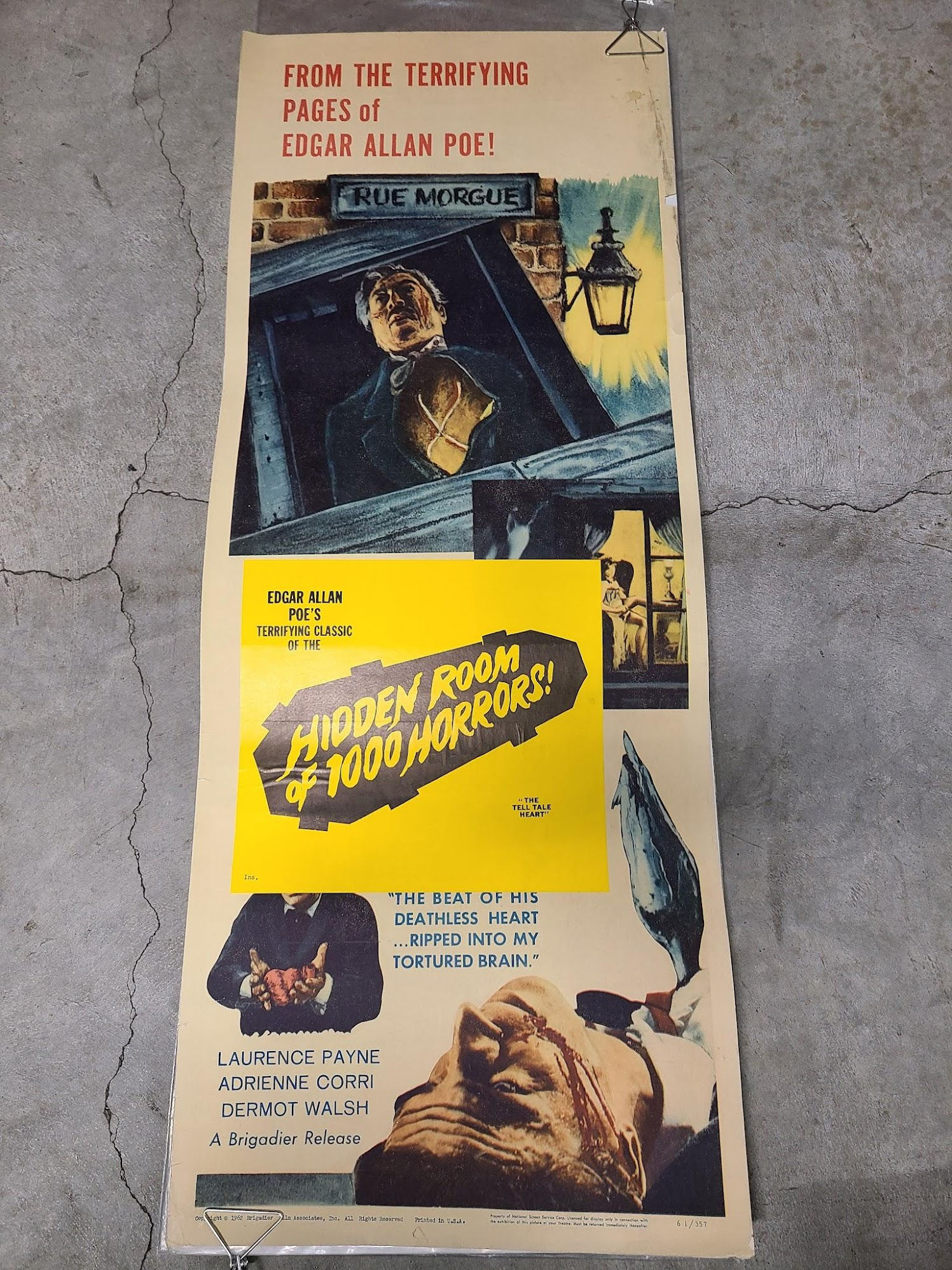The Tell Tale Heart 1961 Inserts