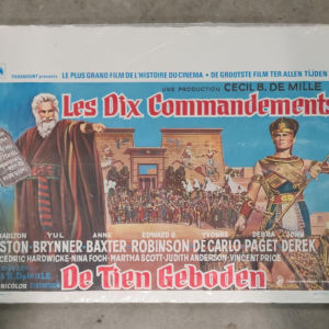 The Ten Commandments 1956 Belgium
