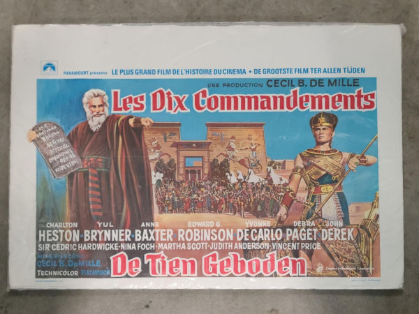 The Ten Commandments 1956 Belgium