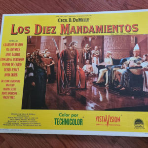 The Ten Commandments 1956 General Lobby Cards