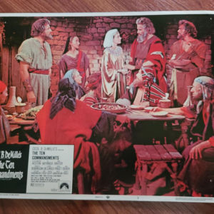 The Ten Commandments 1956 General Lobby Cards