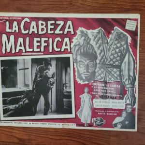 The Thing That Couldn't Die 1958 Mexican Lobby Cards