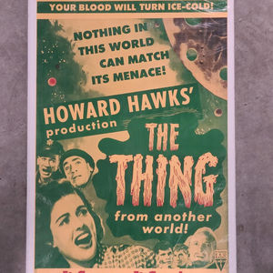 The Thing 1951 Window Cards