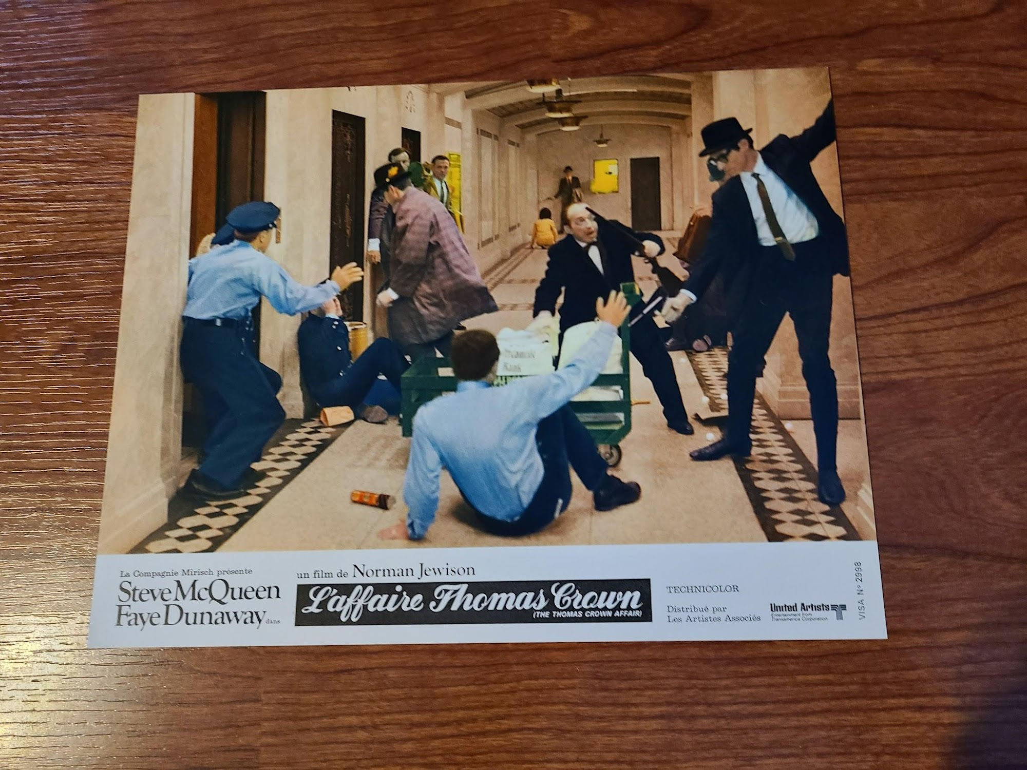 The Thomas Crown Affair 1968 General Lobby Cards