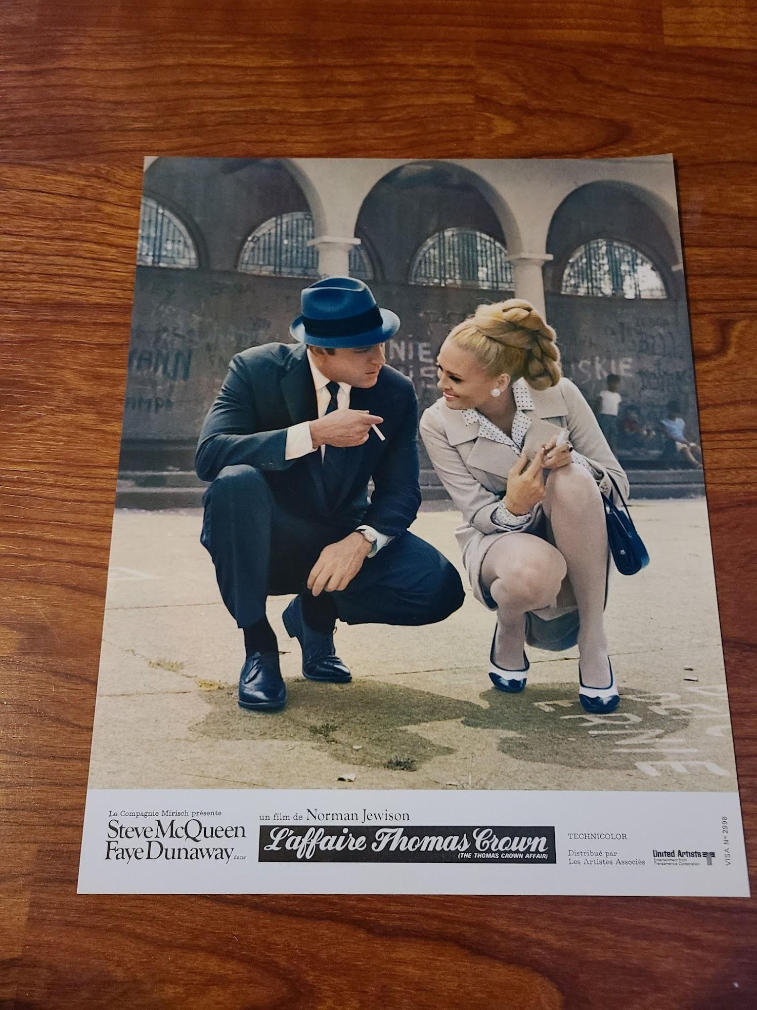The Thomas Crown Affair 1968 General Lobby Cards