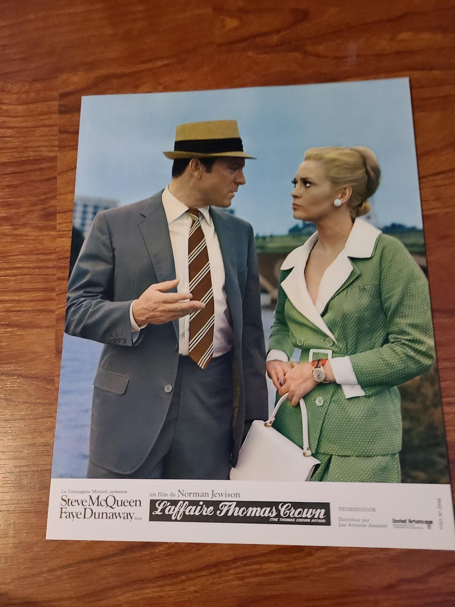 The Thomas Crown Affair 1968 General Lobby Cards
