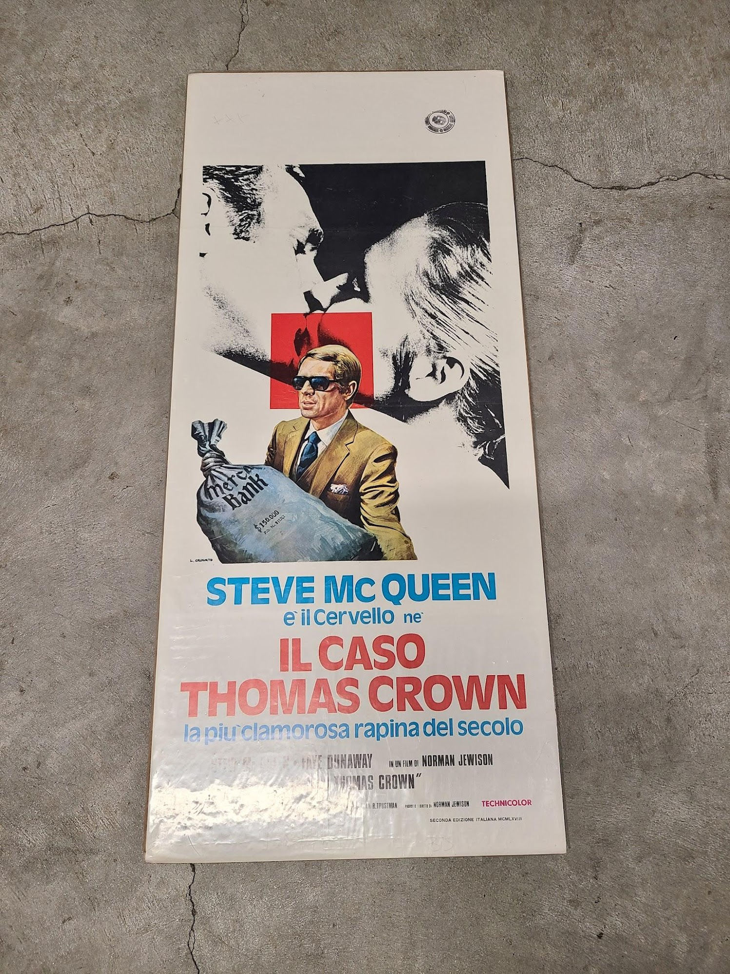 The Thomas Crown Affair 1968 Locodina