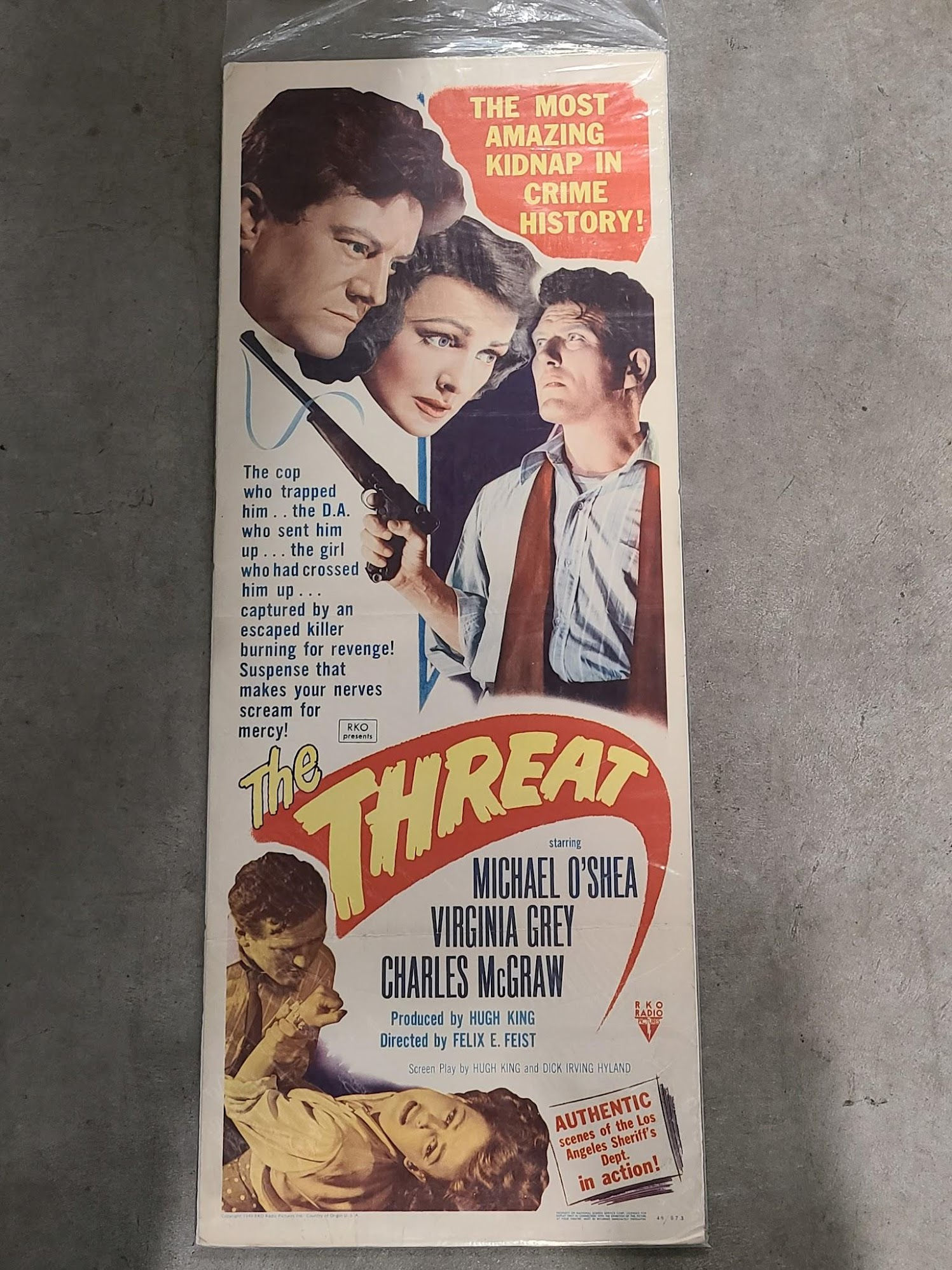 The Threat 1949 Inserts