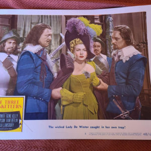 The Three Musketeers 1948 General Lobby Cards