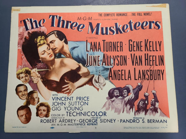 The Three Musketeers 1948 Title Cards