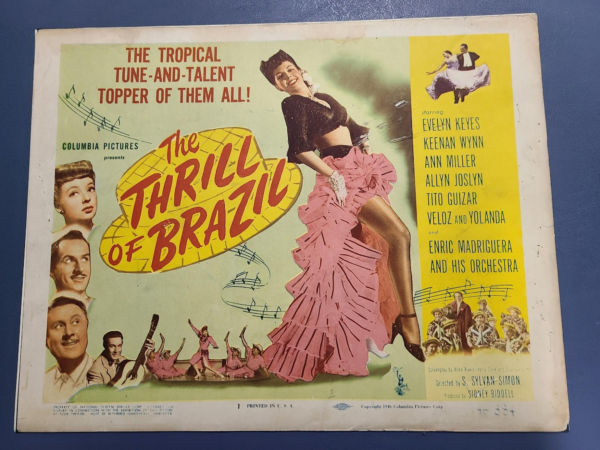 The Thrill Of Brazil 1946 Title Cards