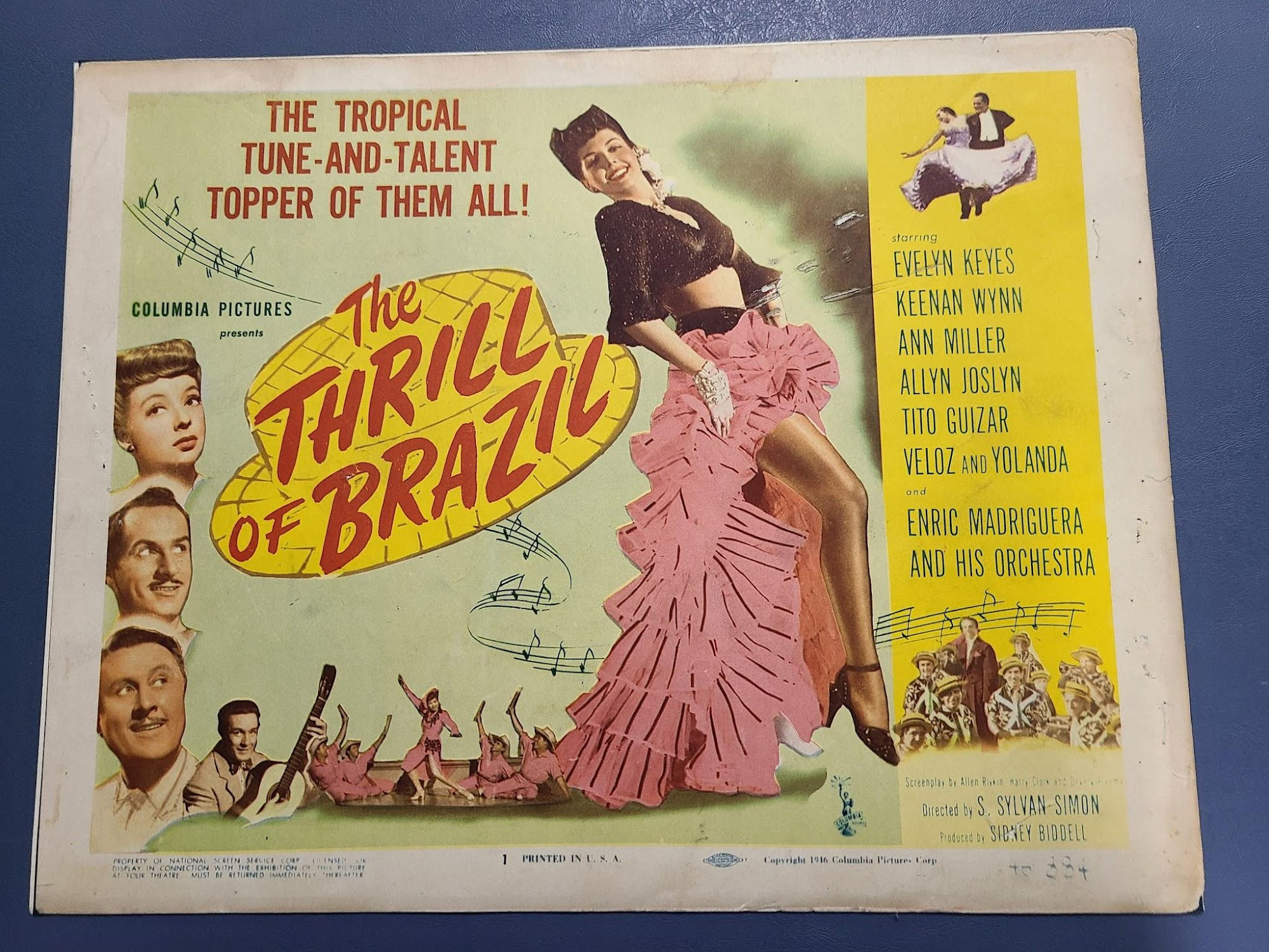 The Thrill Of Brazil 1946 Title Cards