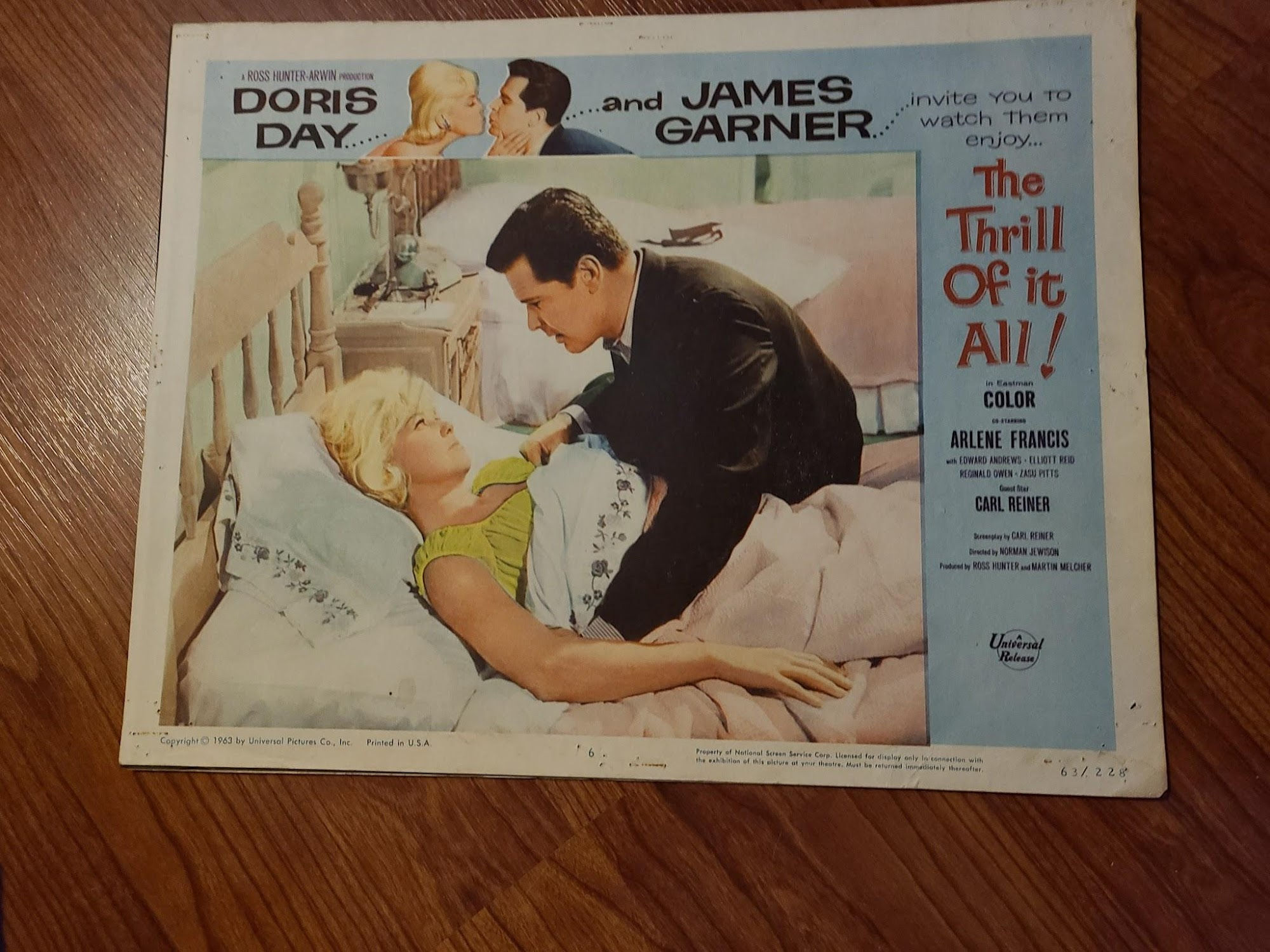The Thrill Of It All 1963 General Lobby Cards