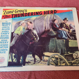 The Thundering Herd 1933 Western Lobby Cards