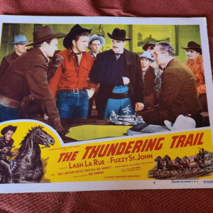 The Thundering Trail 1951 Western Lobby Cards
