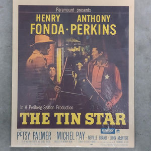 The Tin Star 1957 Window Cards