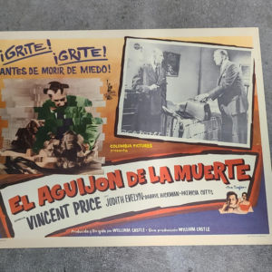 The Tingler 1959 Mexican Lobby Cards