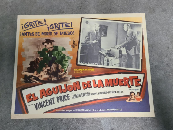 The Tingler 1959 Mexican Lobby Cards