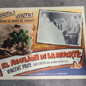 The Tingler 1959 Mexican Lobby Cards