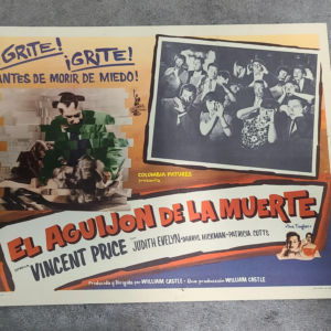 The Tingler 1959 Mexican Lobby Cards