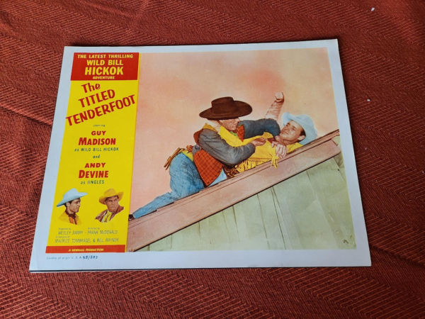 The Titled Tenderfoot 1955 Western Lobby Cards