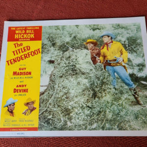 The Titled Tenderfoot 1955 Western Lobby Cards
