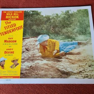 The Titled Tenderfoot 1955 Western Lobby Cards