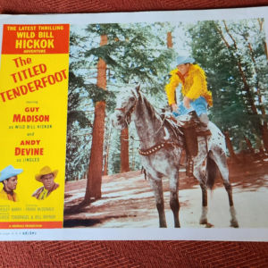 The Titled Tenderfoot 1955 Western Lobby Cards