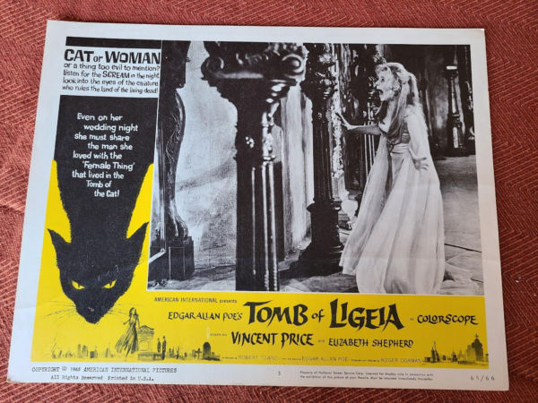 The Tomb Of Ligeia 1965 Scifi/Horror