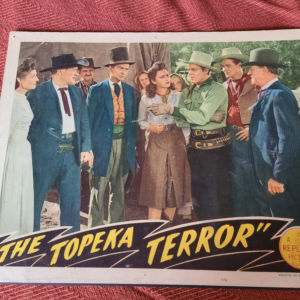 The Topeka Terror 1945 Western Lobby Cards