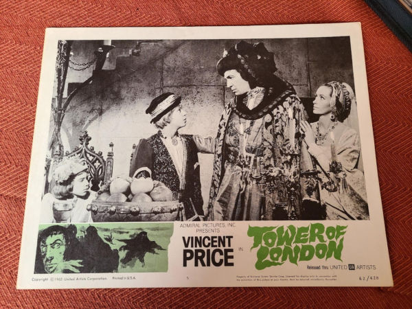 The Tower Of London 1962 Scifi/Horror