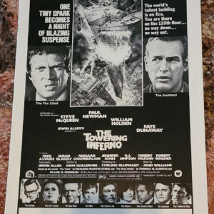 The Towering Inferno 1974 Press Books