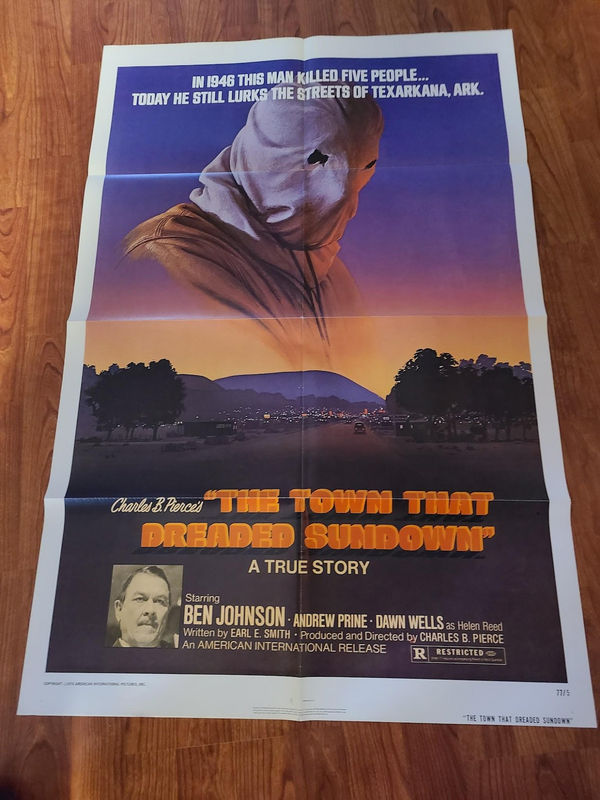 The Town That Dreaded Sundown 1977 1 Sheets/US