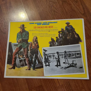The Train Robbers 1973 Mexican Lobby Cards