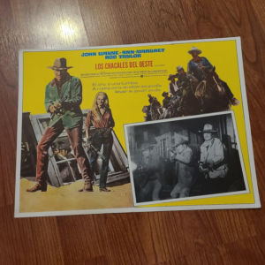 The Train Robbers 1973 Mexican Lobby Cards