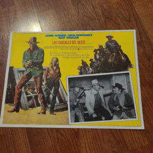 The Train Robbers 1973 Mexican Lobby Cards