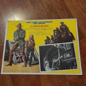 The Train Robbers 1973 Mexican Lobby Cards