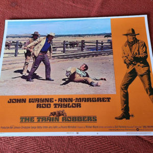 The Train Robbers 1973 Western Lobby Cards