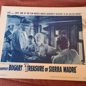 The Treasure of The Sierra Madre 1948 General Lobby Cards