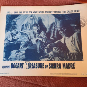 The Treasure of The Sierra Madre 1948 General Lobby Cards