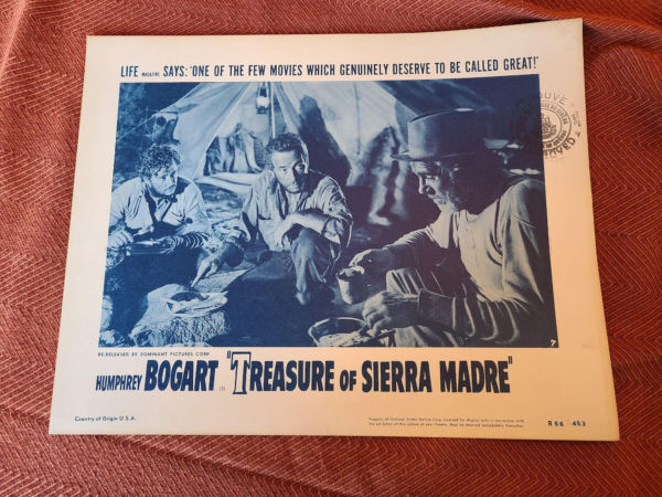 The Treasure of The Sierra Madre 1948 General Lobby Cards