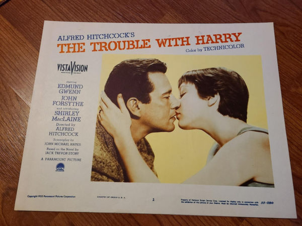 The Trouble With Harry 1955 General Lobby Cards