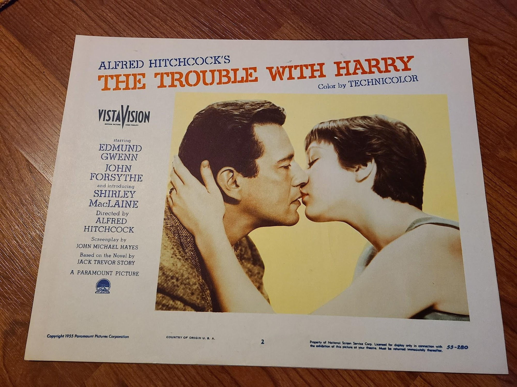The Trouble With Harry 1955 General Lobby Cards