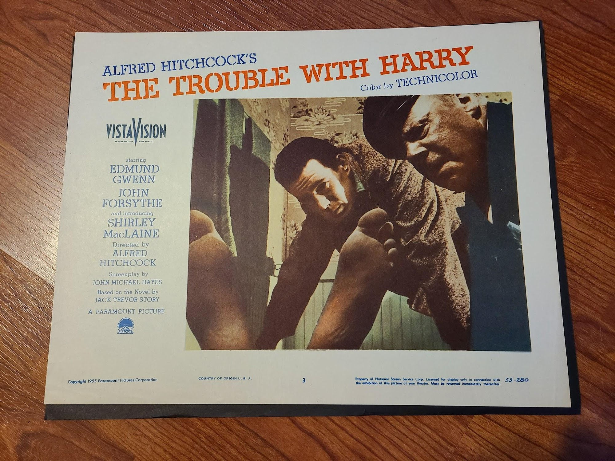 The Trouble With Harry 1955 General Lobby Cards