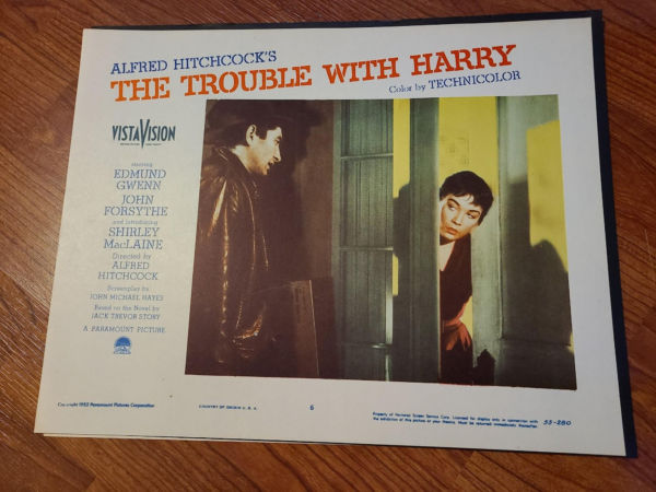 The Trouble With Harry 1955 General Lobby Cards