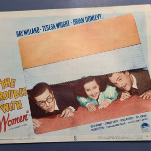The Trouble With Women 1947 General Lobby Cards