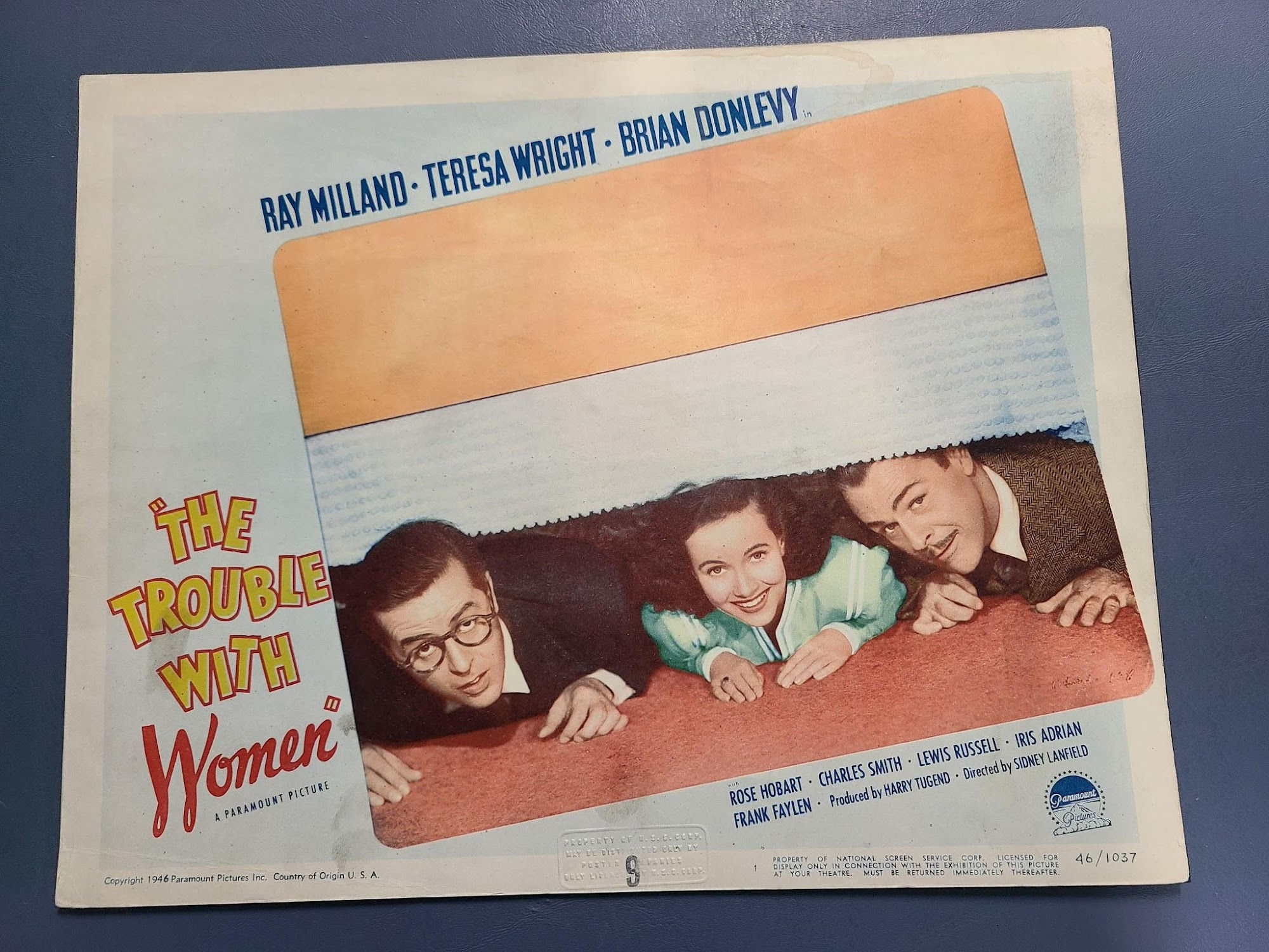 The Trouble With Women 1947 General Lobby Cards