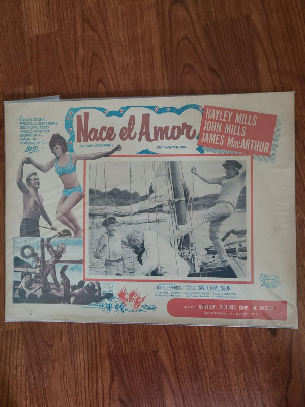 The Truth About Spring 1965 Mexican Lobby Cards